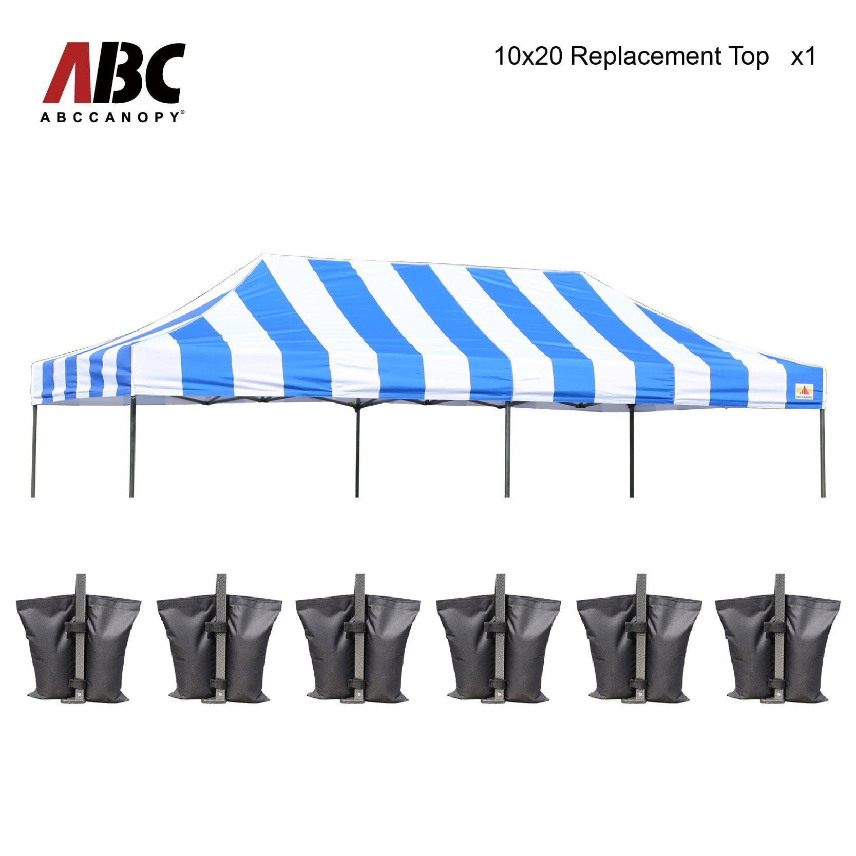 ABCCANOPY Replacement Top Cover for 8x8/10x10/10x15/10x20 Pop Up Canopy