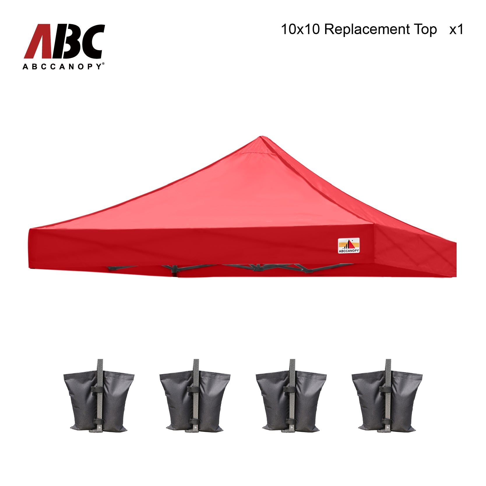 ABCCANOPY Replacement Top Cover for 8x8/10x10/10x15/10x20 Pop Up Canopy