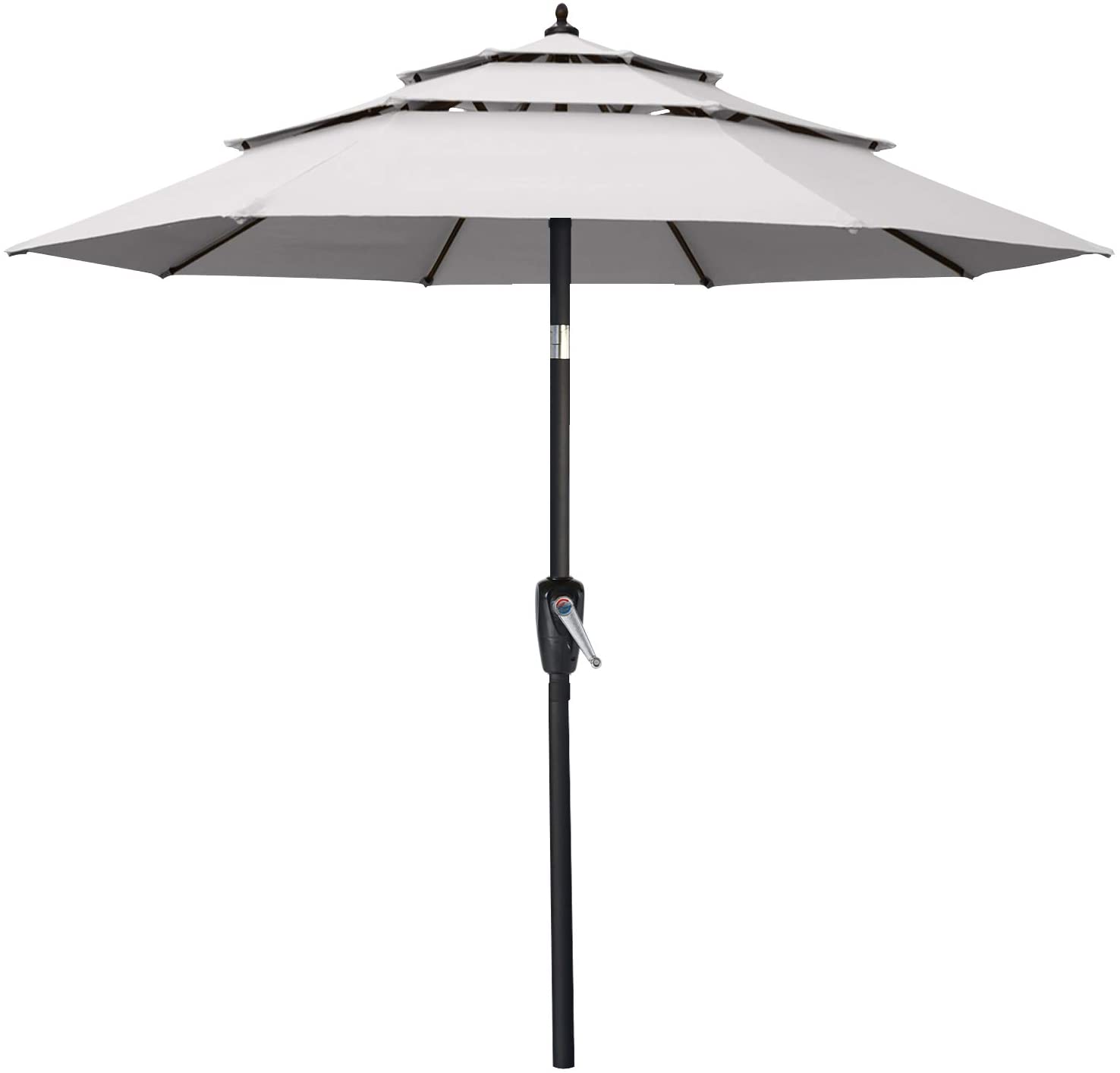 3 Tiers Market Umbrella Patio Umbrella Outdoor Table Umbrella - ABC-CANOPY