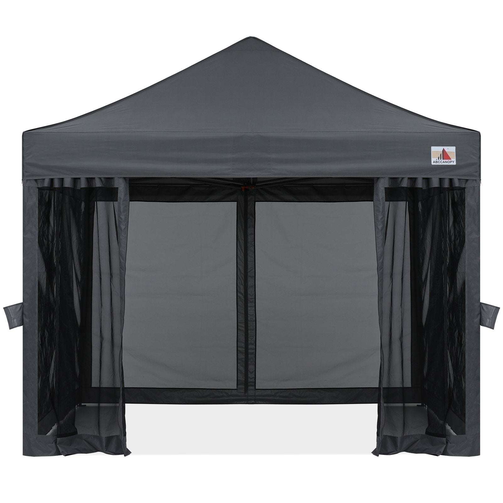 10x10 Pop Up Gazebo Canopy Tent Instant Outdoor Screen House with Netting Walls - ABC-CANOPY