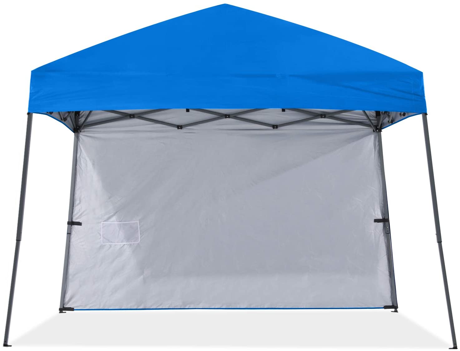 ABCCANOPY Outdoor Slant Beach Camping 10x10/8x8 Canopy Tent With 1 Sun Wall