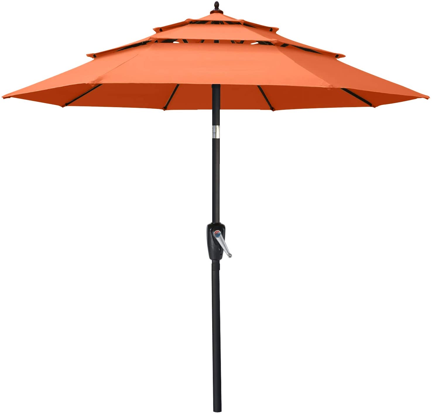 3 Tiers Market Umbrella Patio Umbrella Outdoor Table Umbrella - ABC-CANOPY