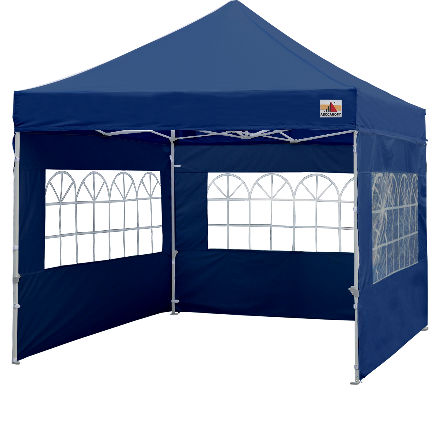 ABCCANOPY Pop up Church Canopy Tent with Window Sidewalls for 8x8, 10x10, 10x15, 10x20 (S1 Commercial)