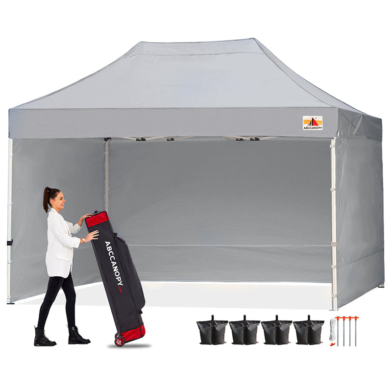 ABCCANOPY S1 Commercial Pop Up 8x8/8x12/8x16 Canopy Tent with Sidewalls