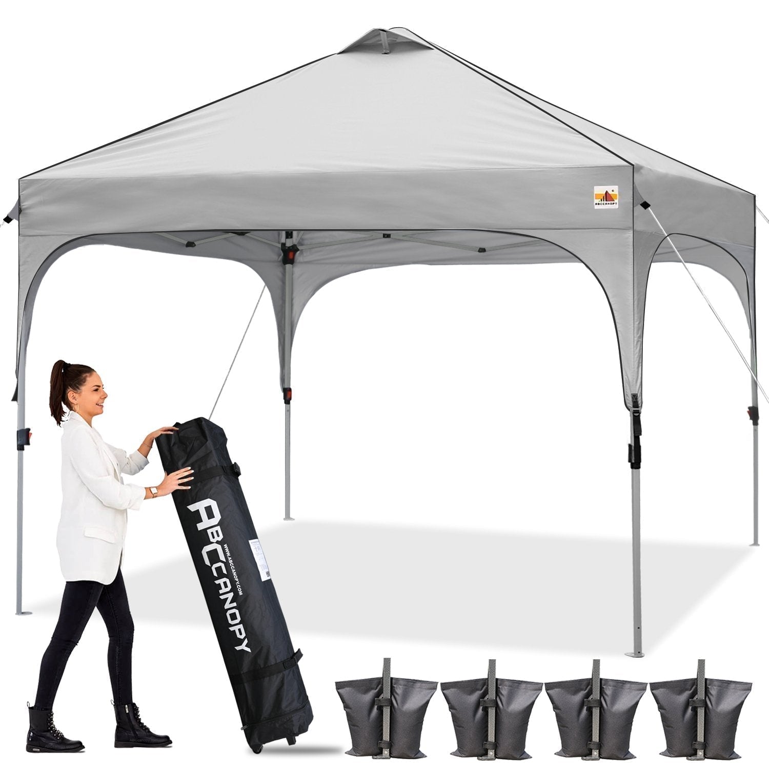 Compact 10x10 Pop-up Beach Canopy - ABC-CANOPY