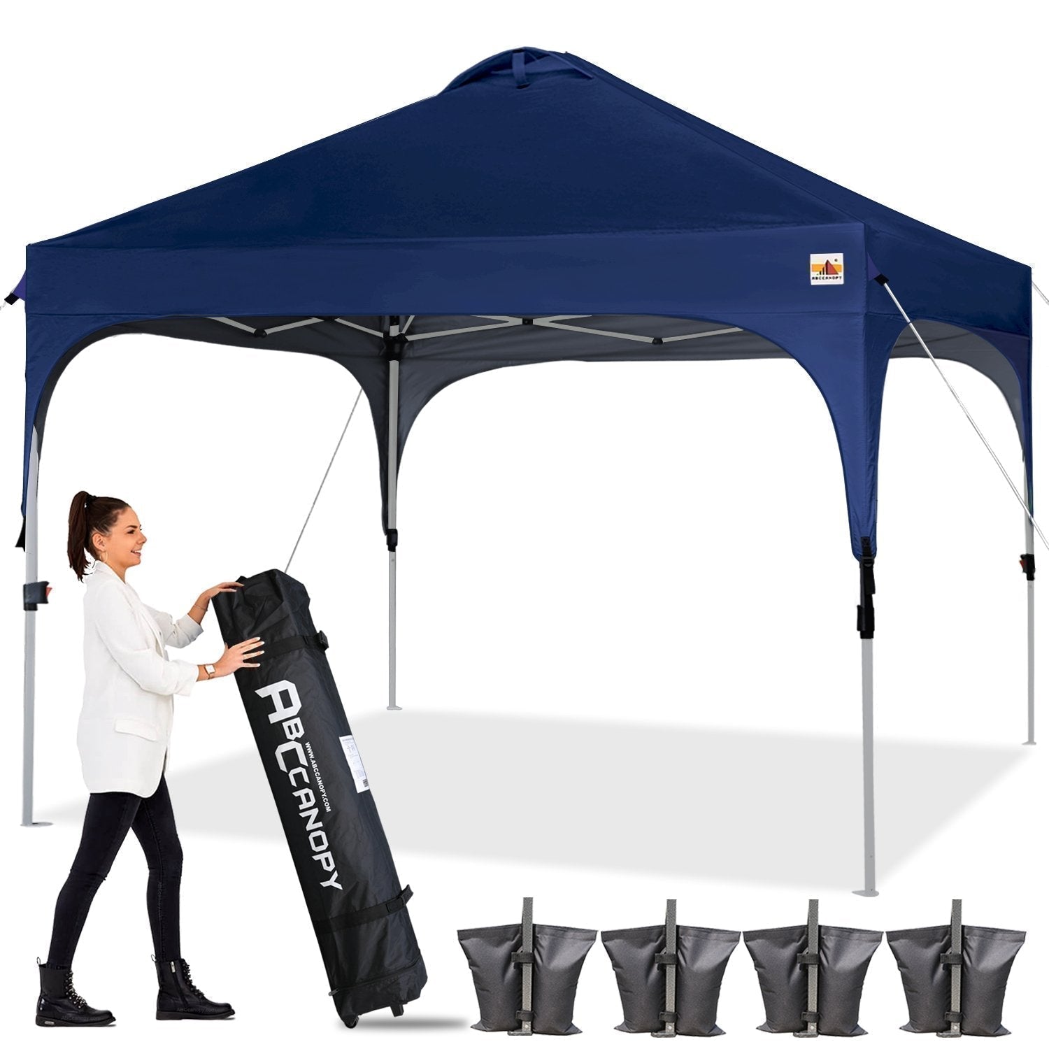 Compact 10x10 Pop-up Beach Canopy - ABC-CANOPY