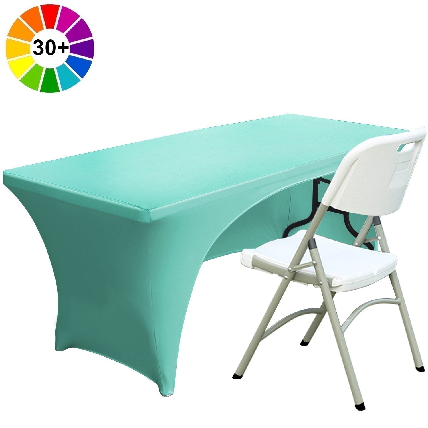 Spandex Table Cover Fitted Polyester Tablecloth - ABC-CANOPY