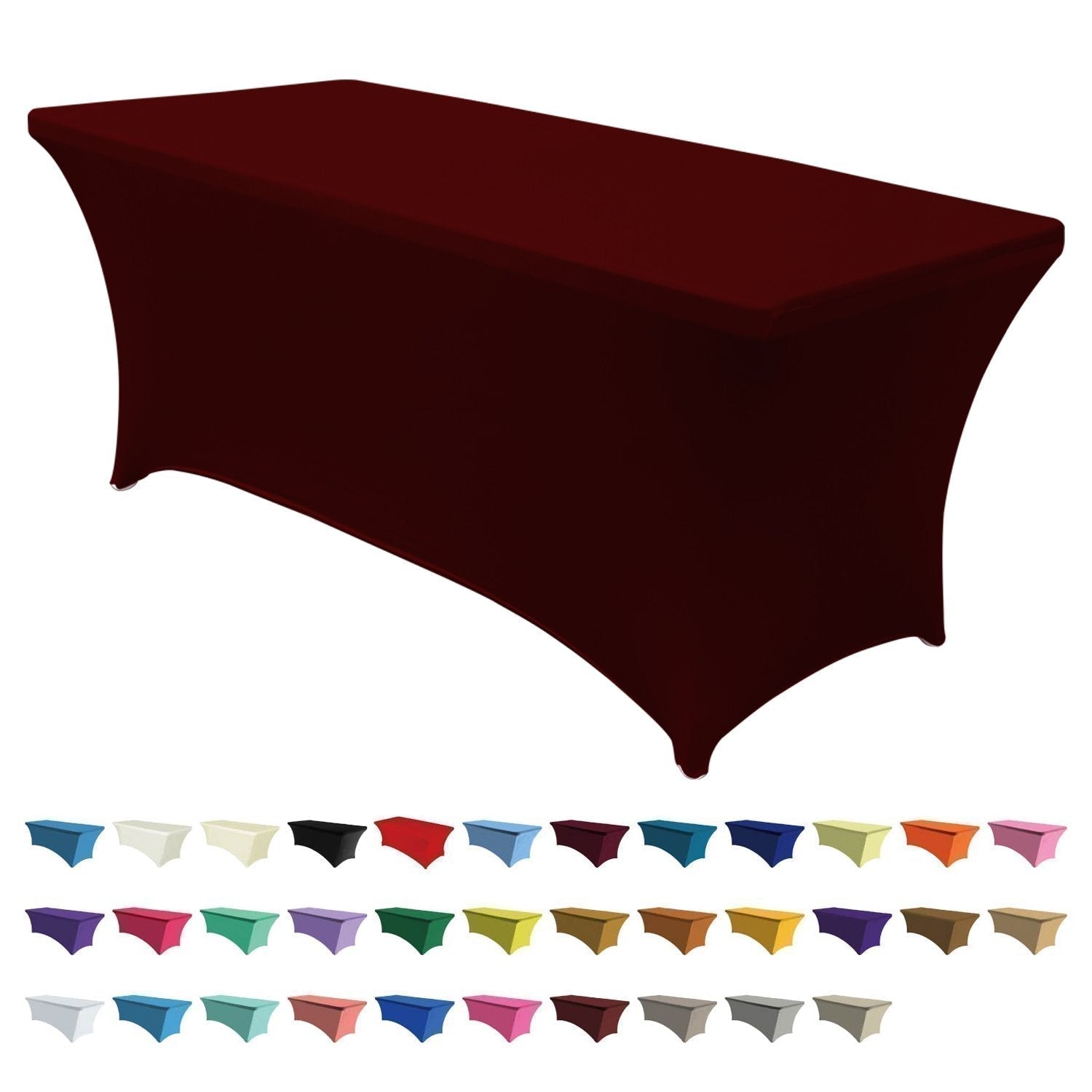 Spandex Tablecloths for Home Rectangular Table - ABC-CANOPY