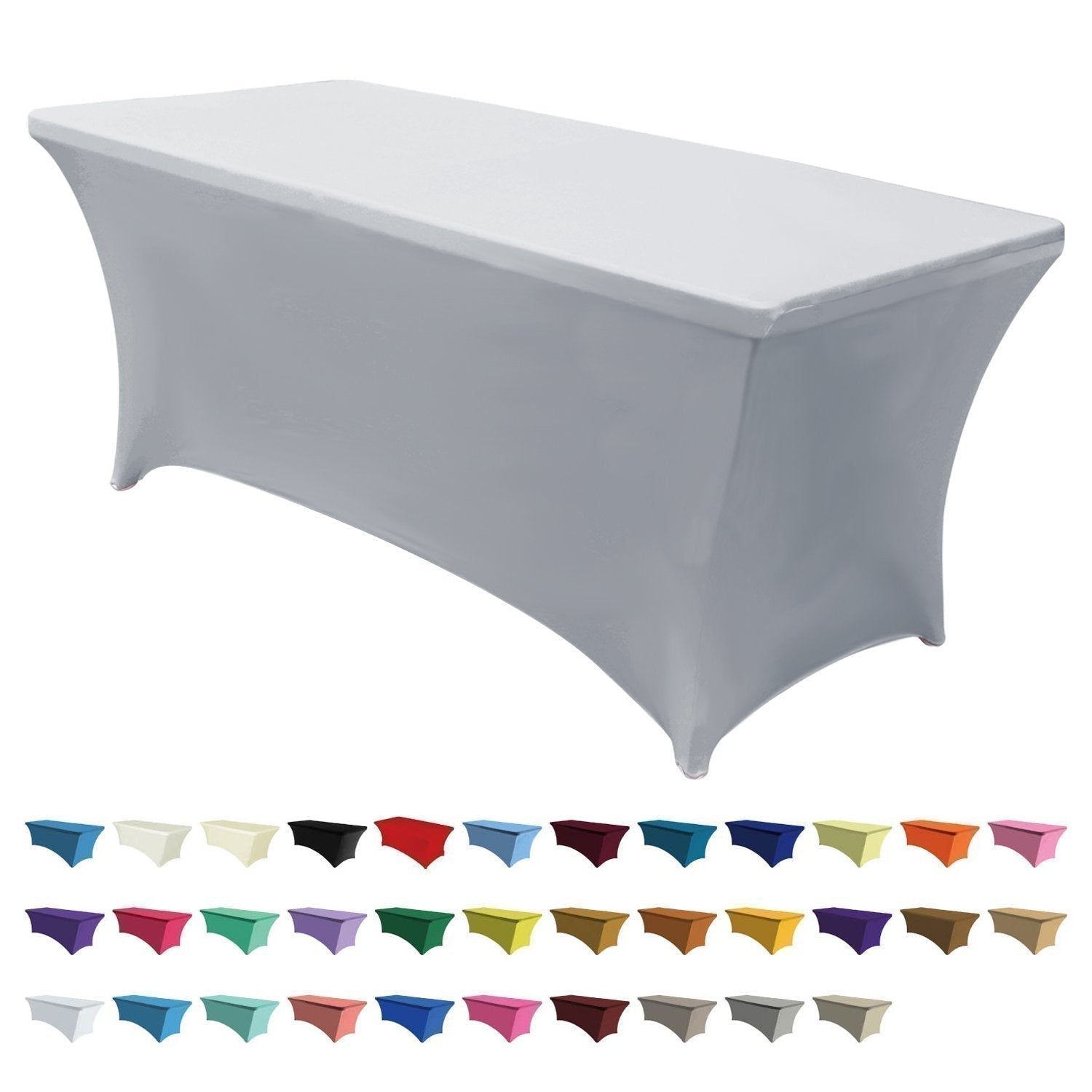 Spandex Tablecloths for Home Rectangular Table - ABC-CANOPY