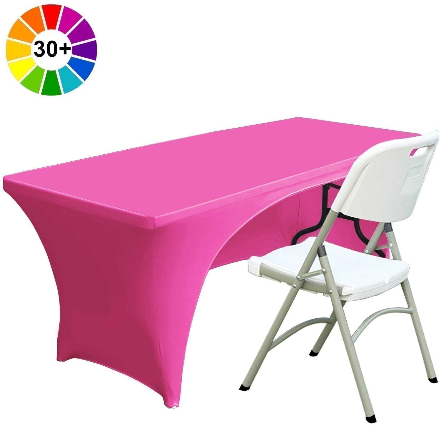 Spandex Table Cover Fitted Polyester Tablecloth - ABC-CANOPY