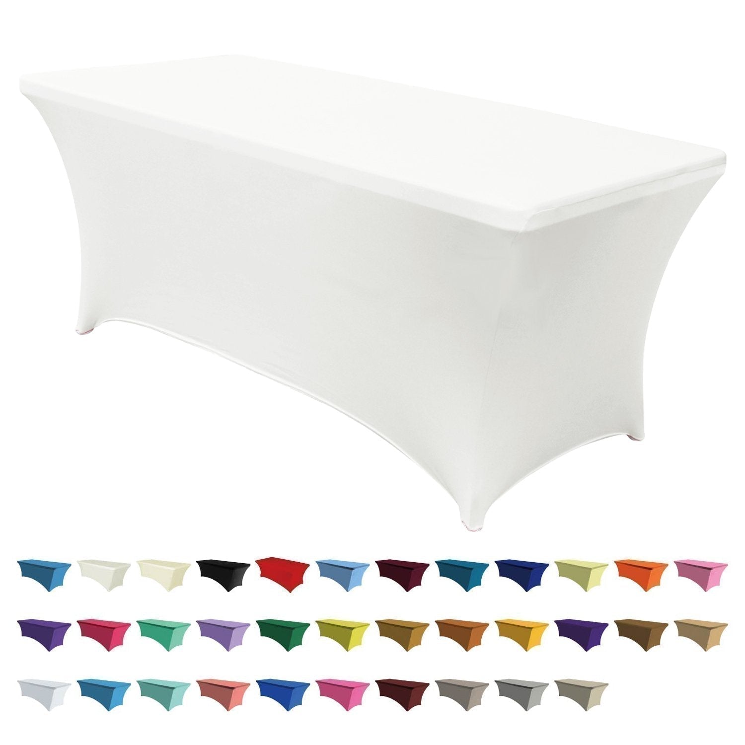 Spandex Tablecloths for Home Rectangular Table - ABC-CANOPY