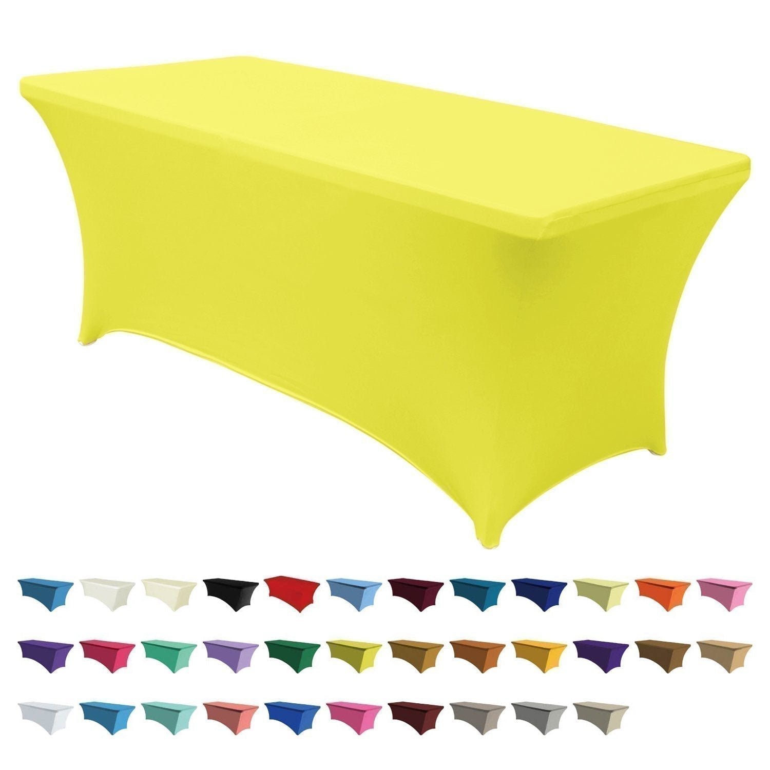 Spandex Tablecloths for Home Rectangular Table - ABC-CANOPY