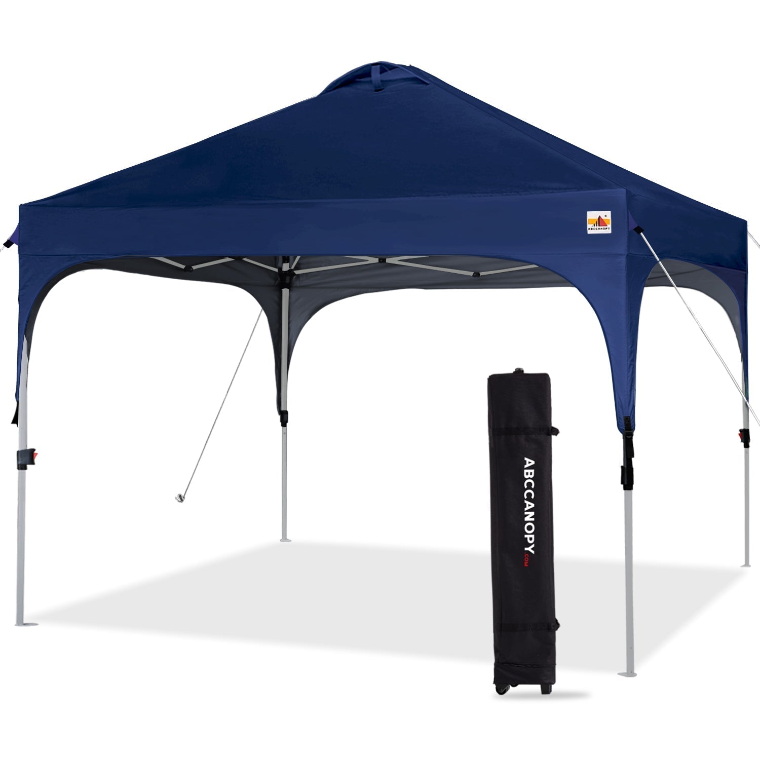 ABCCANOPY Instant Pop-Up Canopy for Camping & Beach 6.6x6.6, 8x8, 10x10