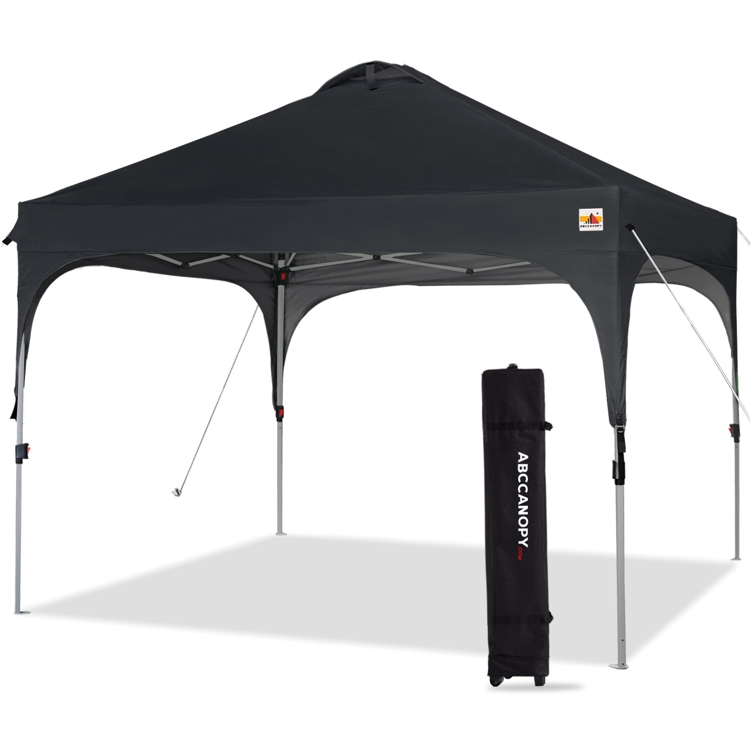 ABCCANOPY Instant Pop-Up Canopy for Camping & Beach 6.6x6.6, 8x8, 10x10