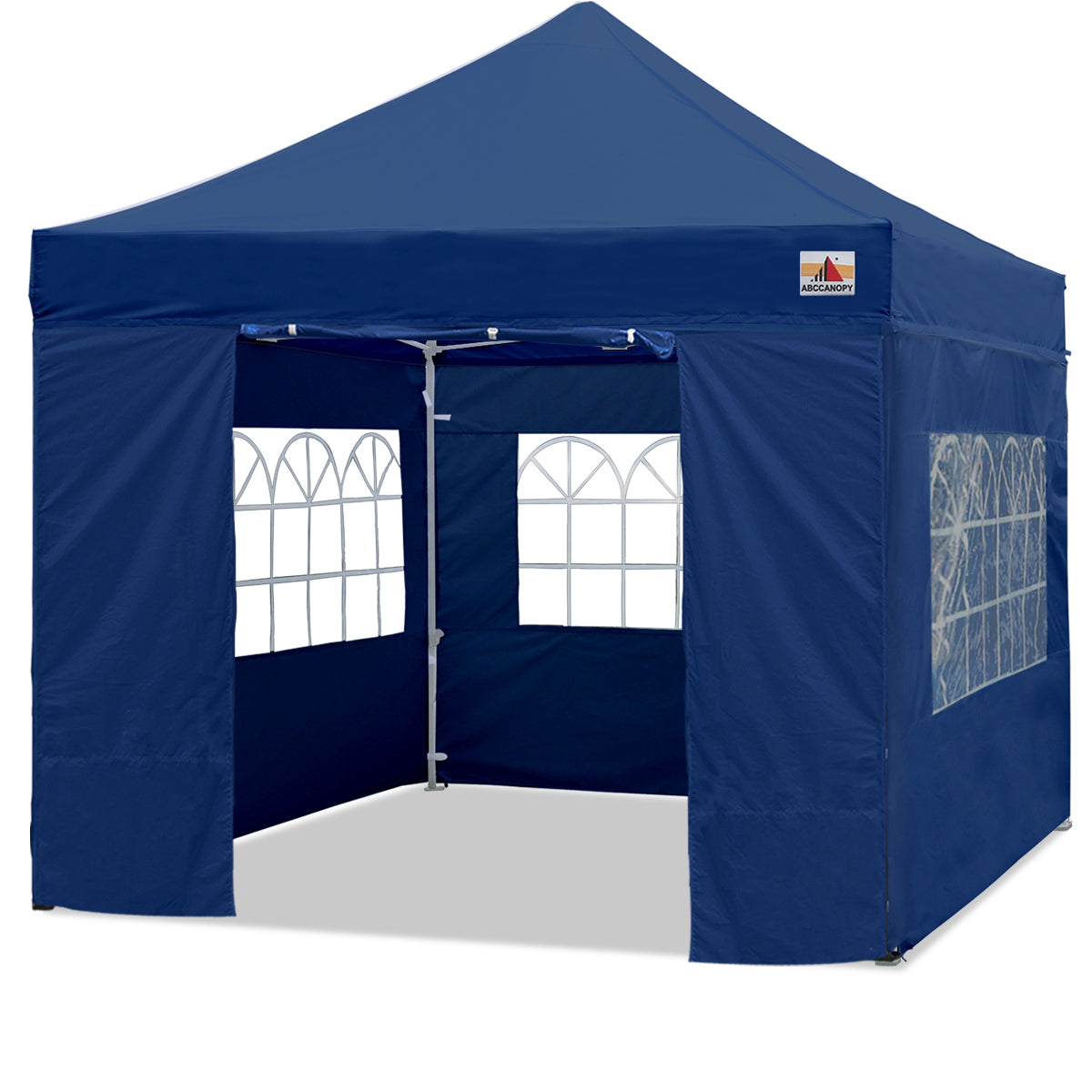 ABCCANOPY Pop up Church Canopy Tent with Window Sidewalls for 8x8, 10x10, 10x15, 10x20 (S1 Commercial)