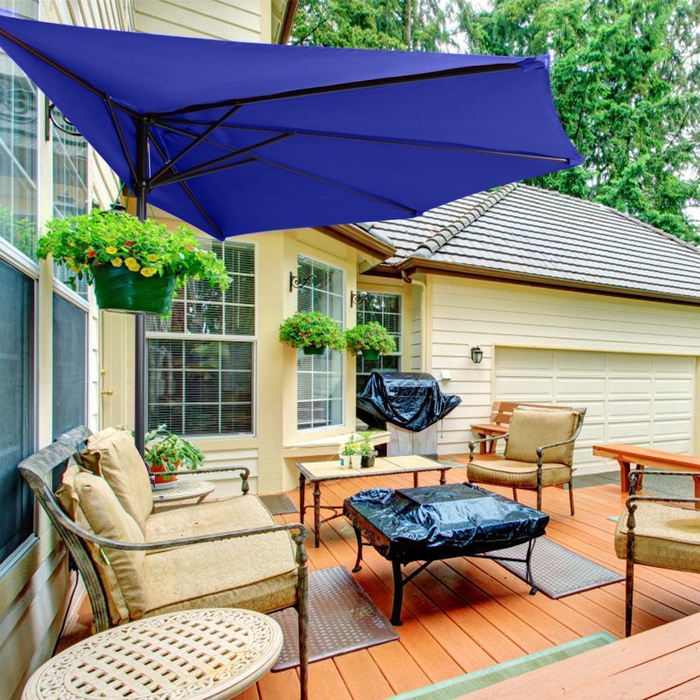 Patio Umbrella Half Round Outdoor Umbrella - ABC-CANOPY