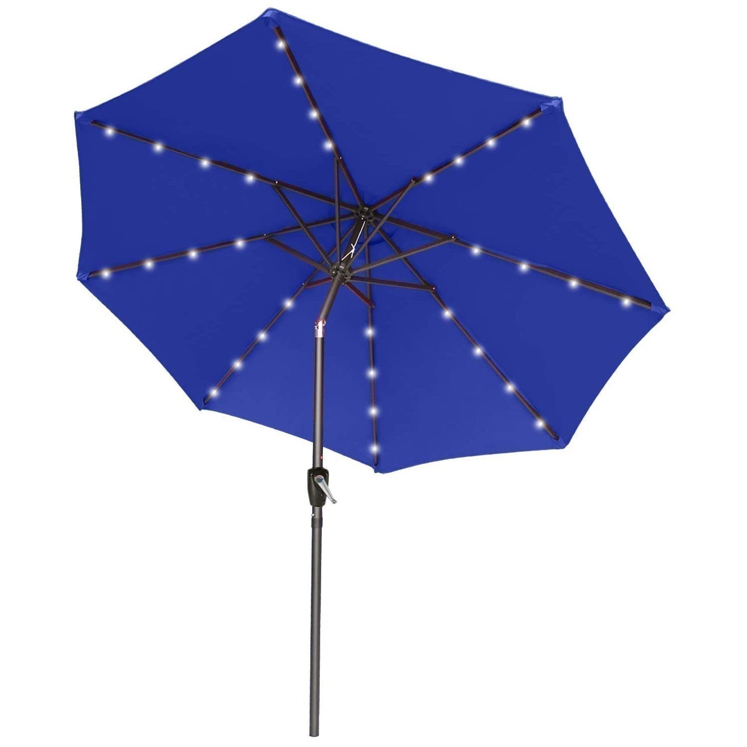 Patio Solar Umbrella Outdoor with 32LED Lights - ABC-CANOPY